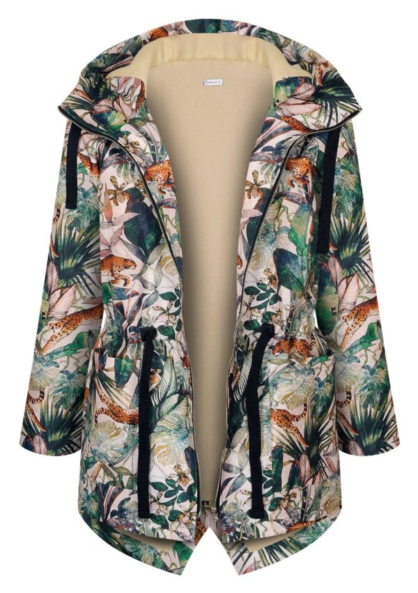 Kurtka ciepła z tunelem, gepard