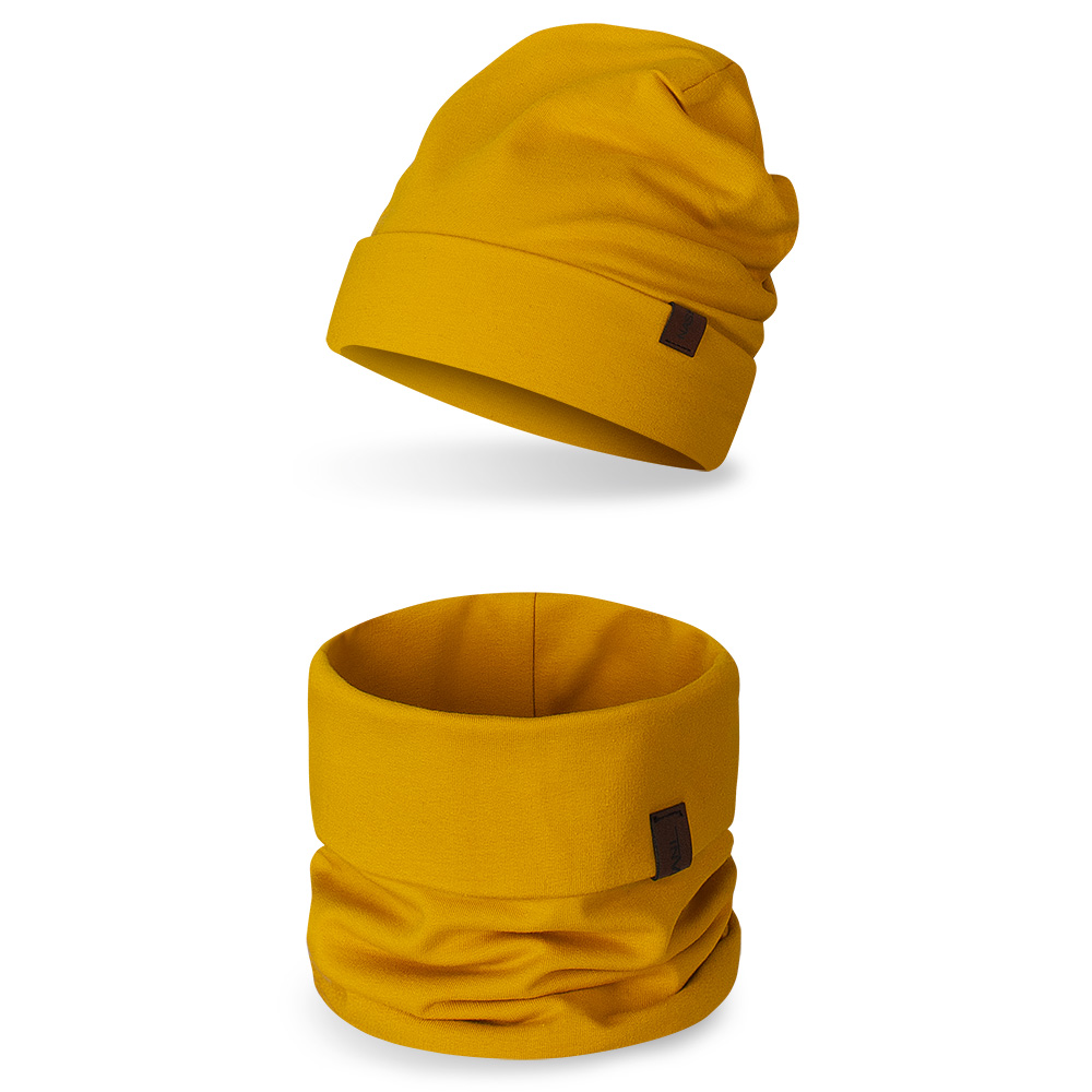 Komplet dziecięcy czapka+ komin, mango