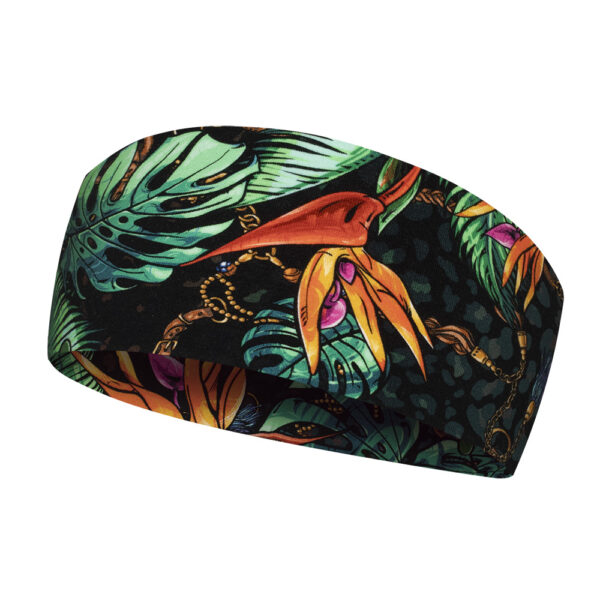 Opaska lekka do biegania bawełniana łańcuchy