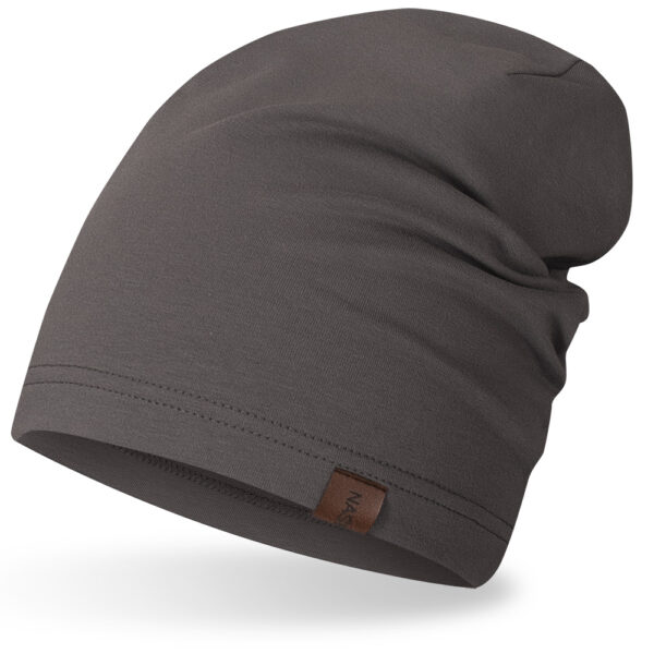 Czapka cienka bawełniana stalowa