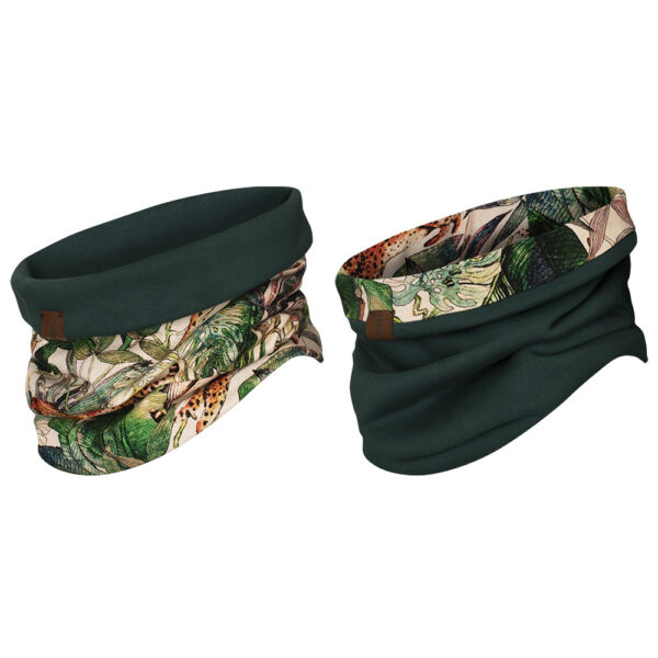 Tuba, komin dwustronny, gepard-butelkowa zieleń