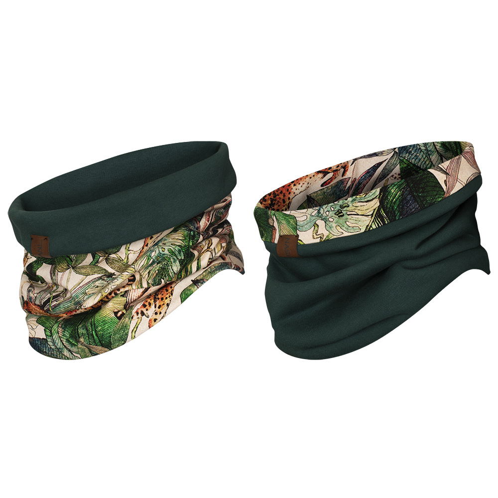 Tuba, komin dwustronny, gepard-butelkowa zieleń