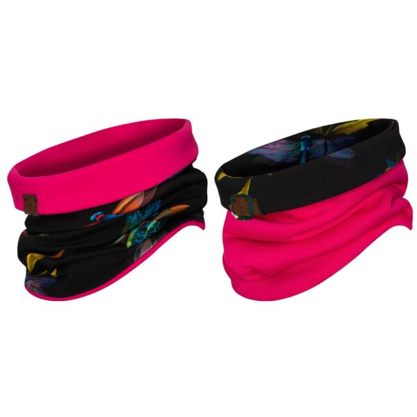 Tuba, komin dwustronny, ważki-malina