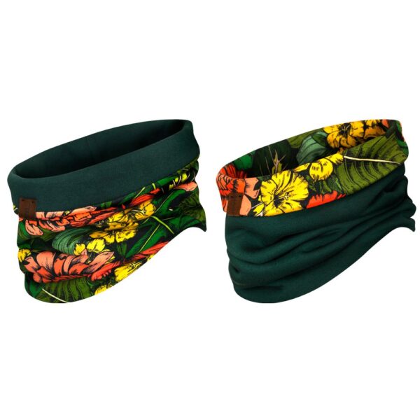 Tuba, komin dwustronny, dalie-butelkowy-zielony