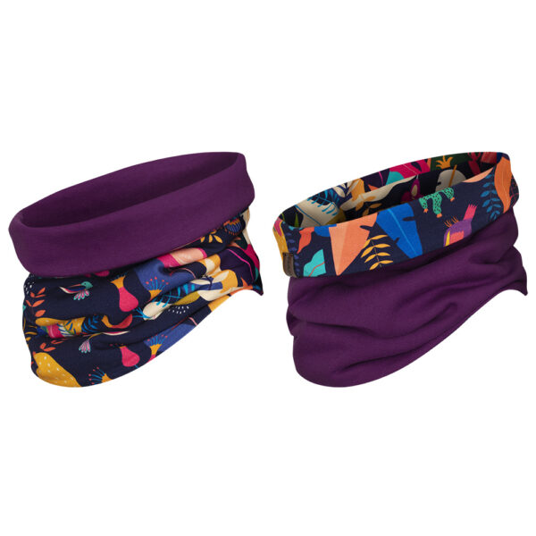 Tuba, komin dwustronny, kolibry-fiolet