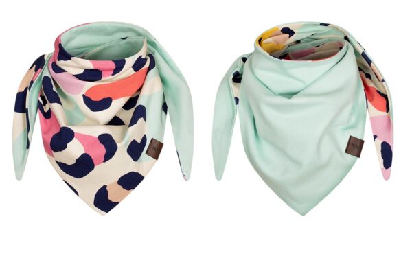 Chusteczka dziecięca dwustronna Nepal-mięta