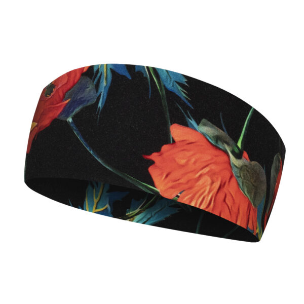 Opaska lekka do biegania bawełniana maki