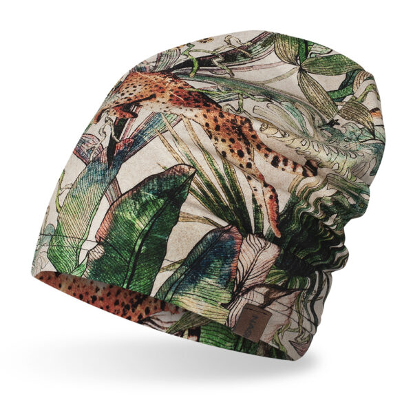 czapka bawełniana gepard zwierz