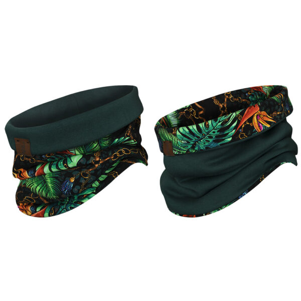 Tuba, komin dwustronny, łańcuchy-butelkowa zieleń