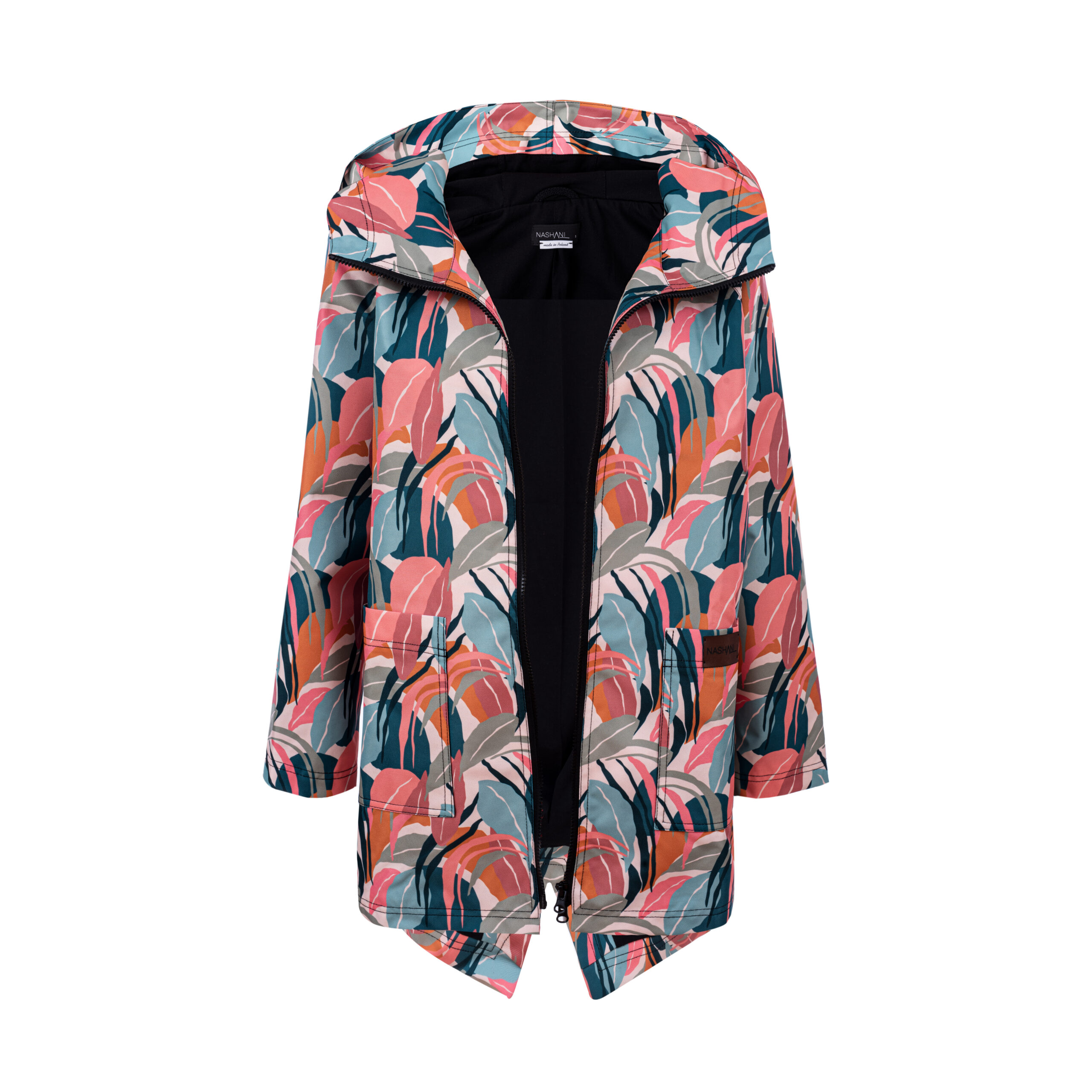 Kurtka przejściowa, jesienne liście