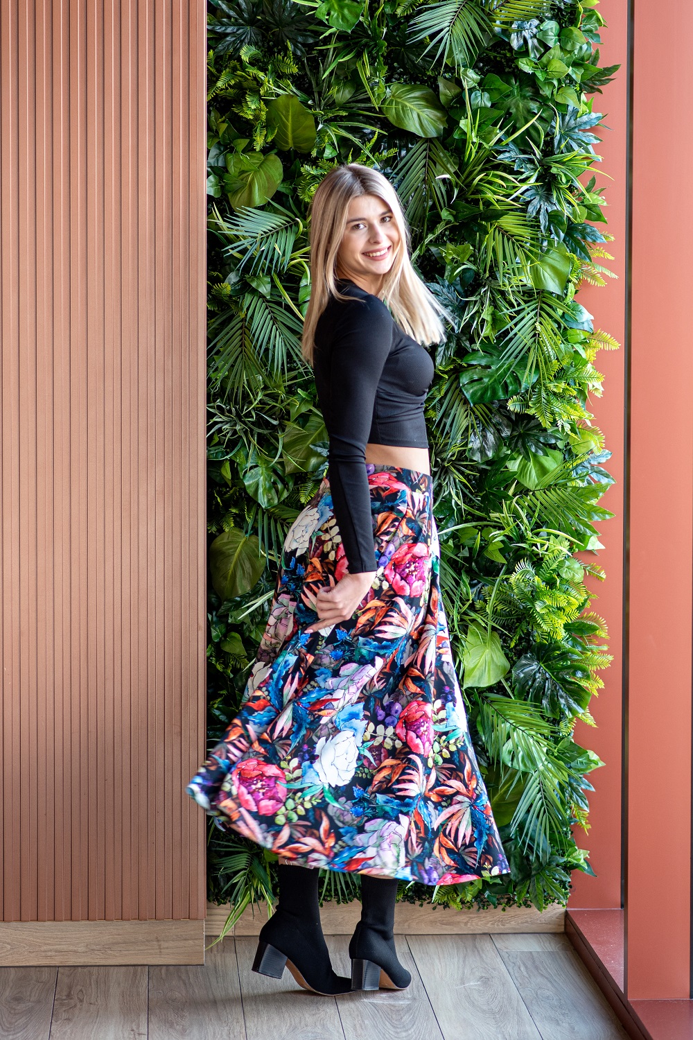 Spódnica Flora Piwonie - obrazek 3