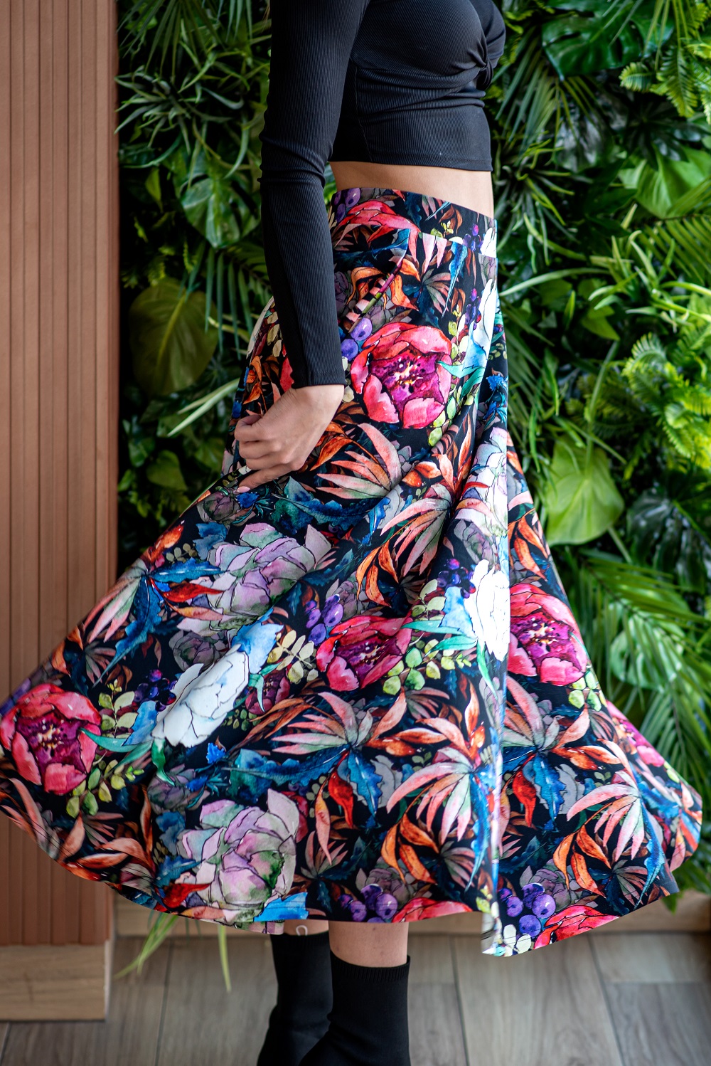 Spódnica Flora Piwonie - obrazek 2