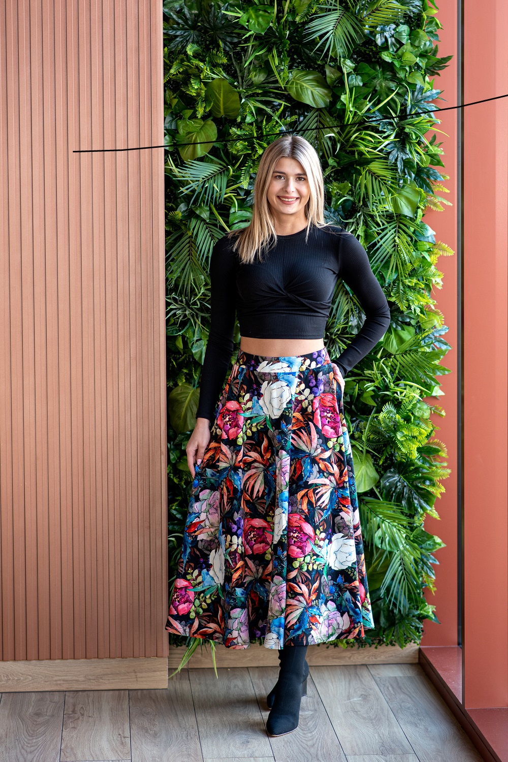 Spódnica Flora Piwonie - obrazek 6