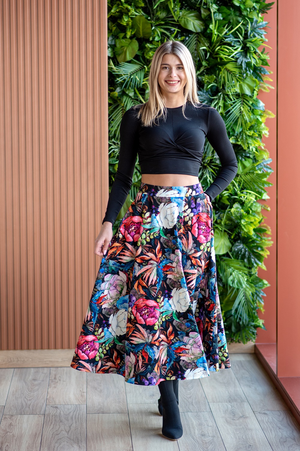 Spódnica Flora Piwonie - obrazek 7