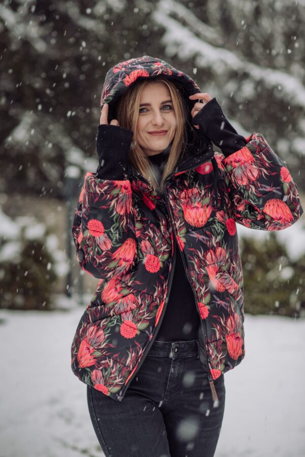 Kurtka zimowa krótka osty