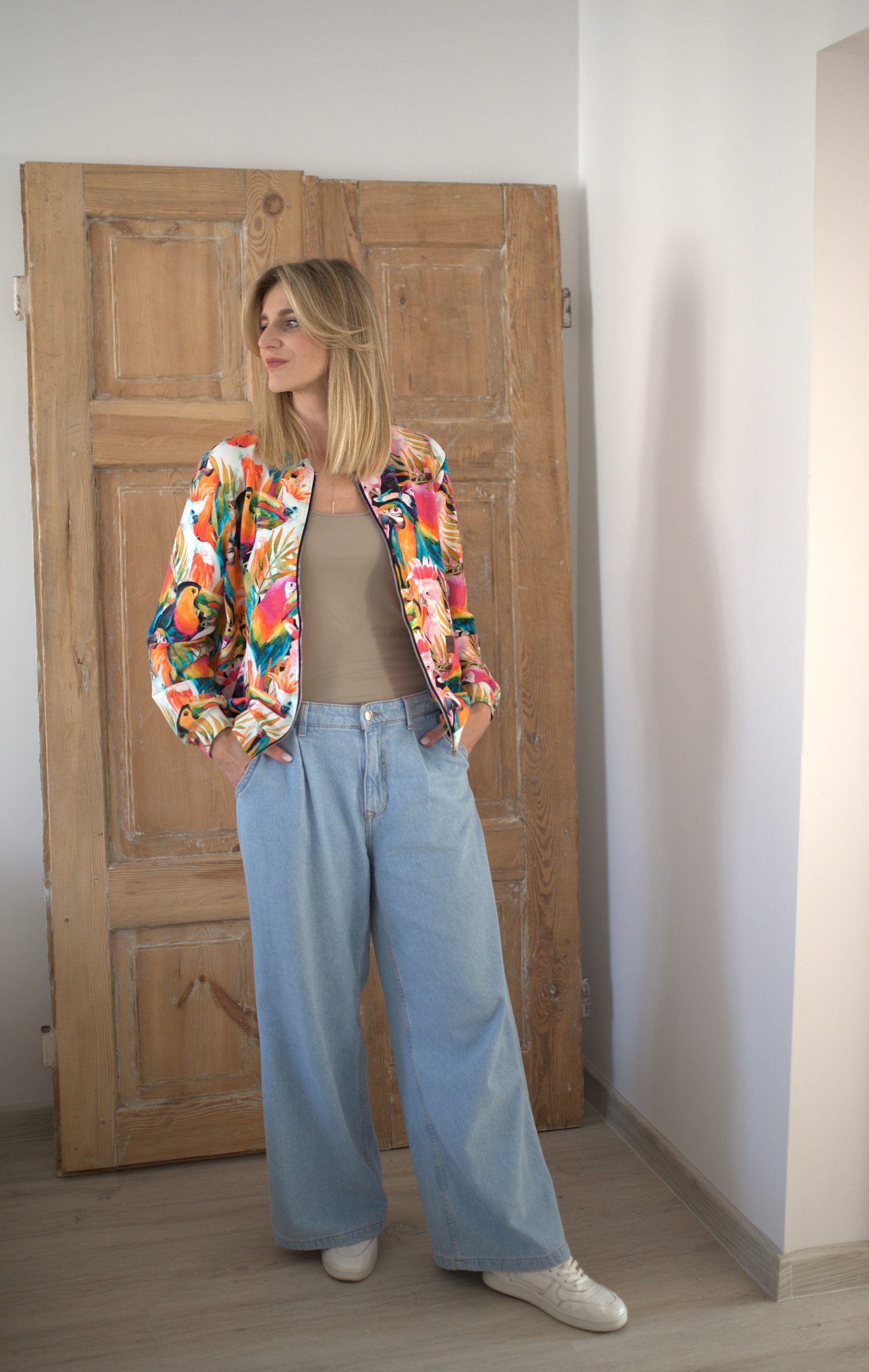 Bomberka oversize papugi