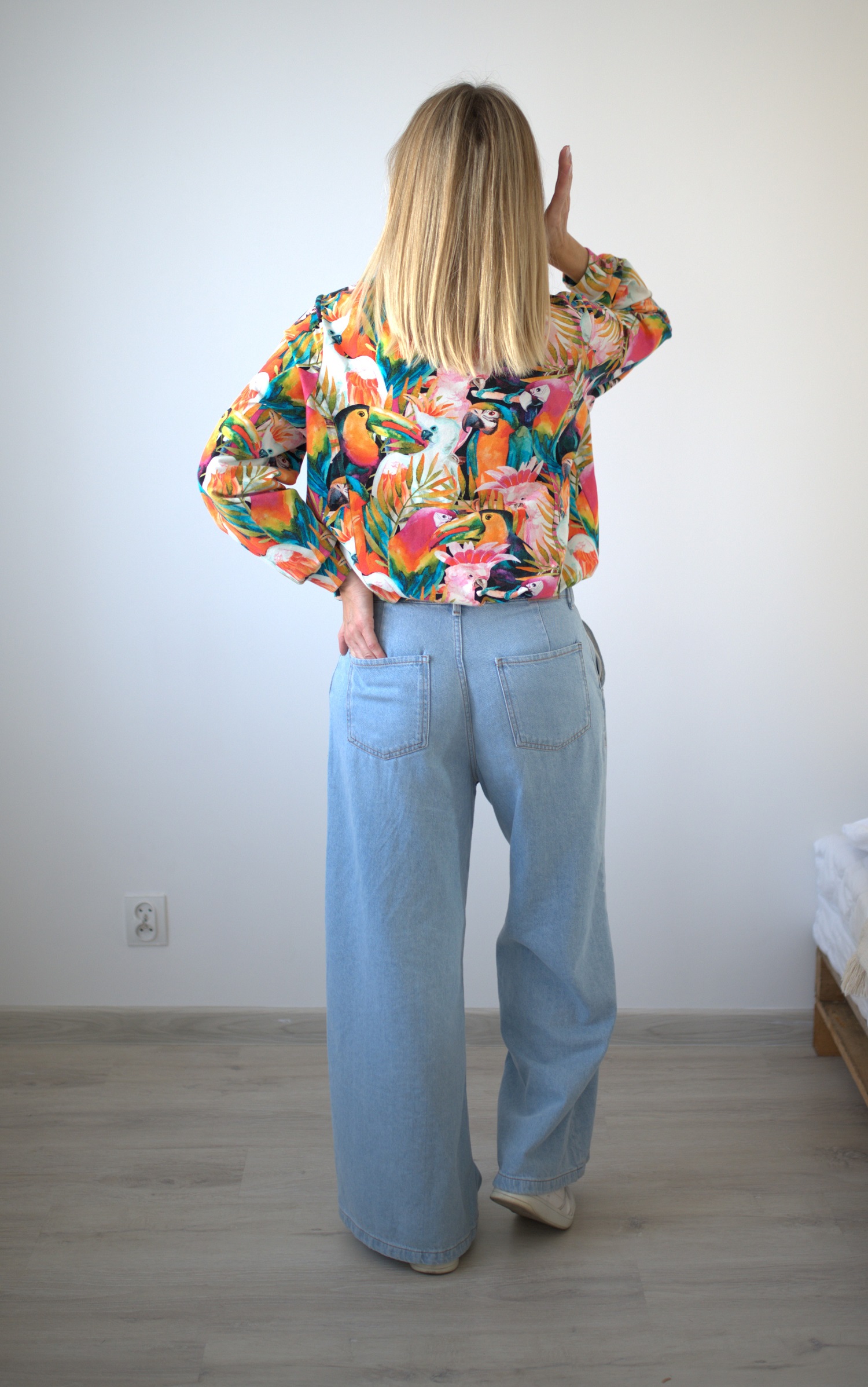 Bomberka oversize papugi - obrazek 5