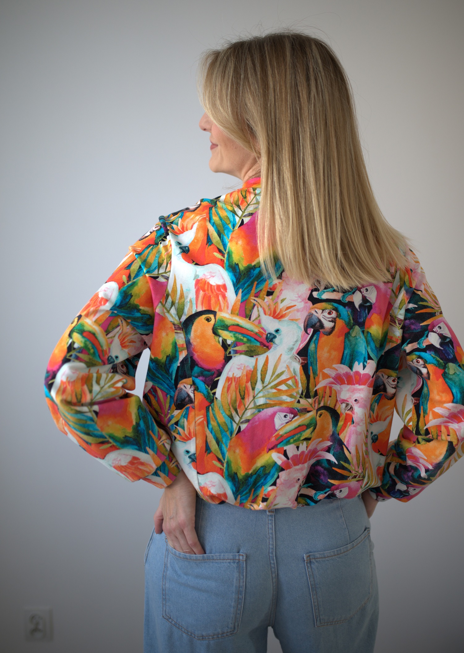 Bomberka oversize papugi - obrazek 6