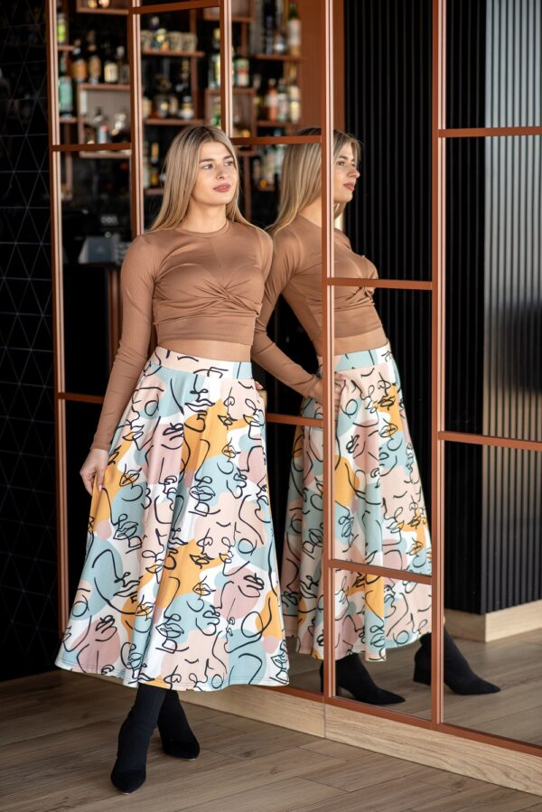 Spódnica Flora twarze