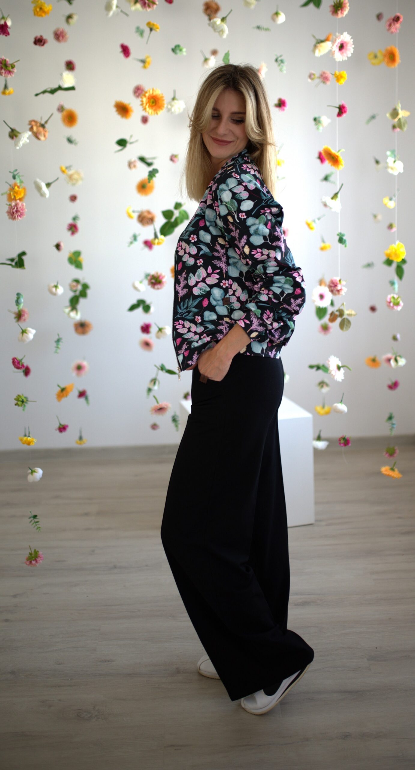 Bomberka oversize herbal ciemne - obrazek 2