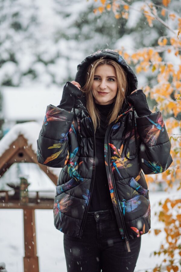 Kurtka zimowa krótka ważki