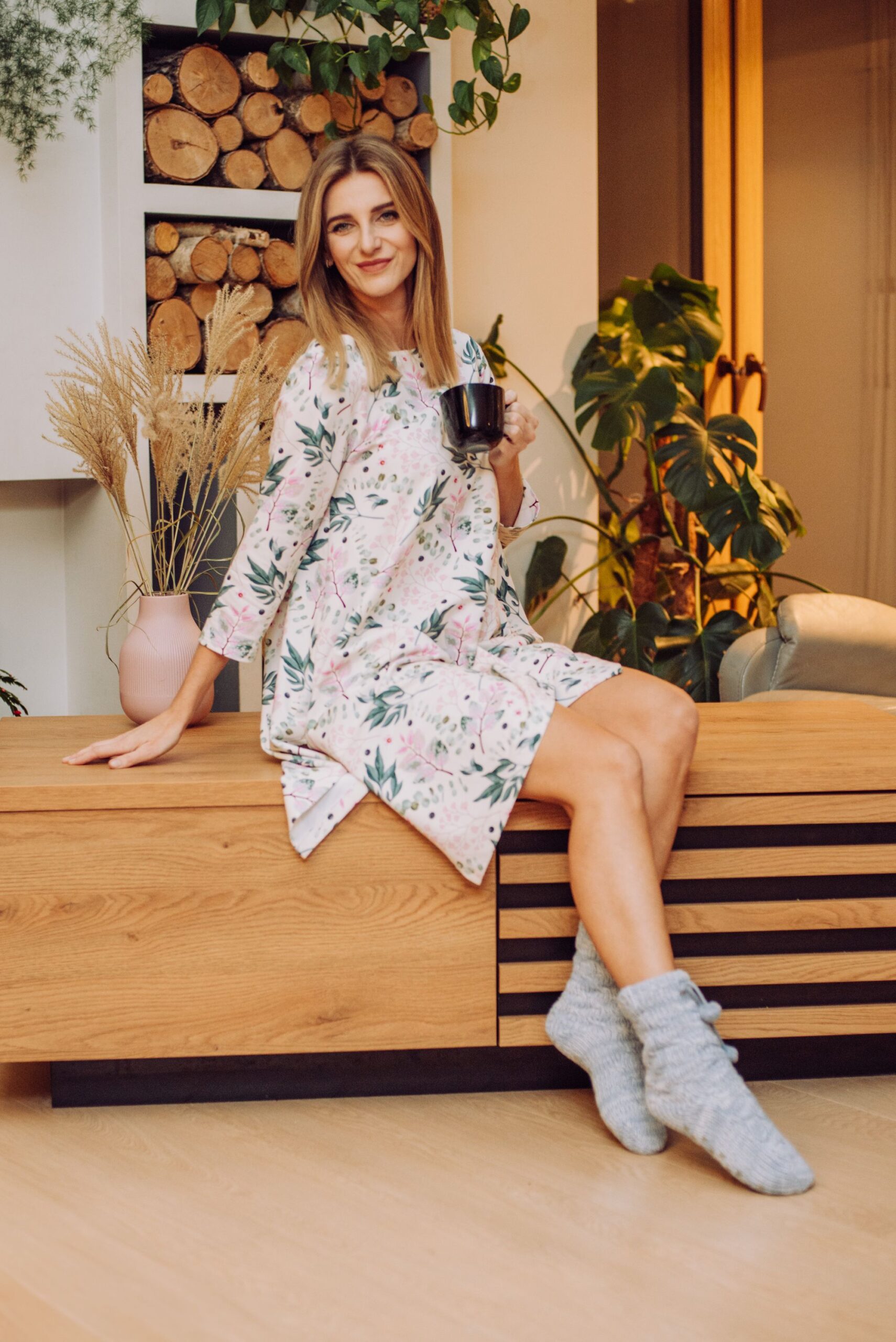 Koszula nocna herbal - obrazek 3