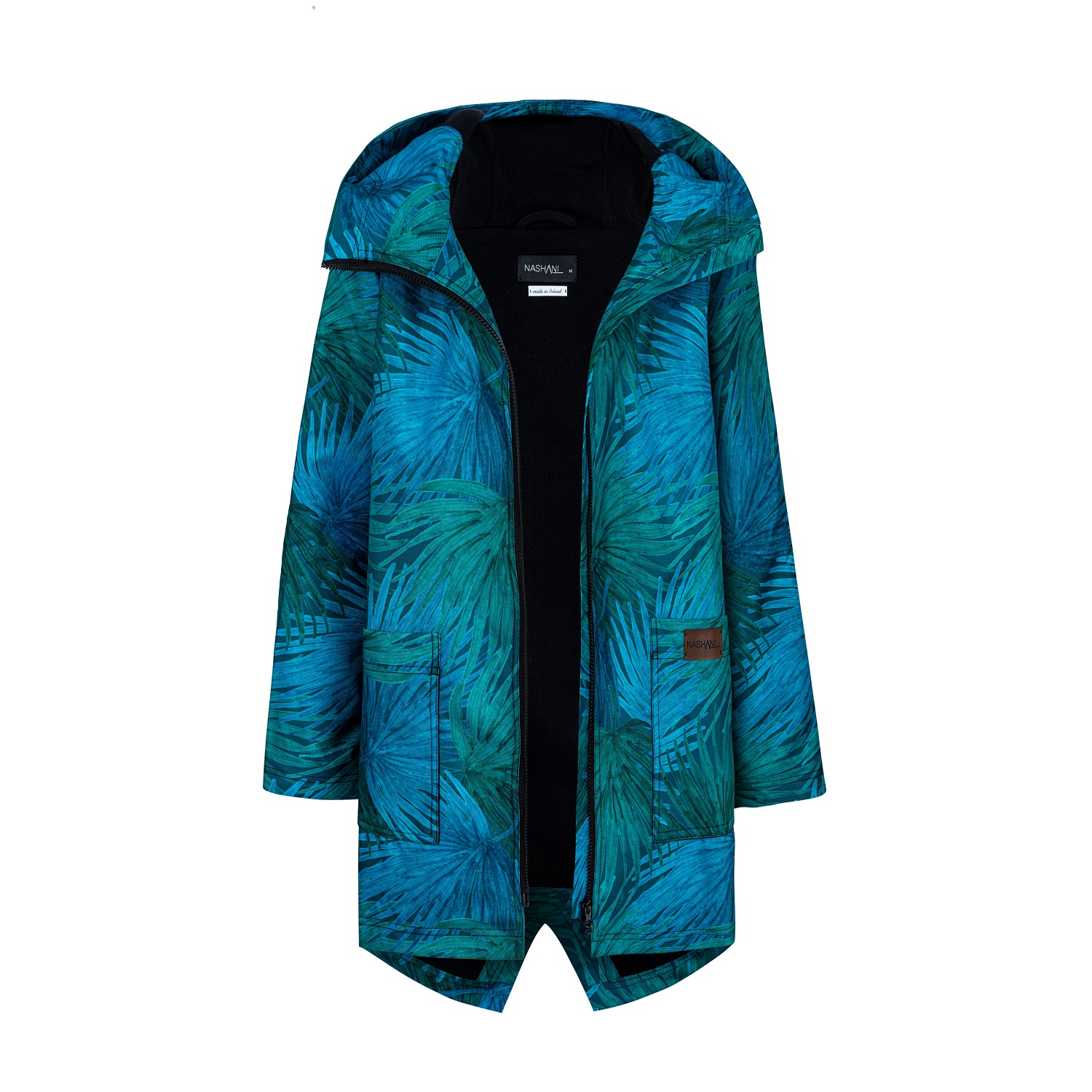 Kurtka przejściowa, morskie liście - obrazek 2