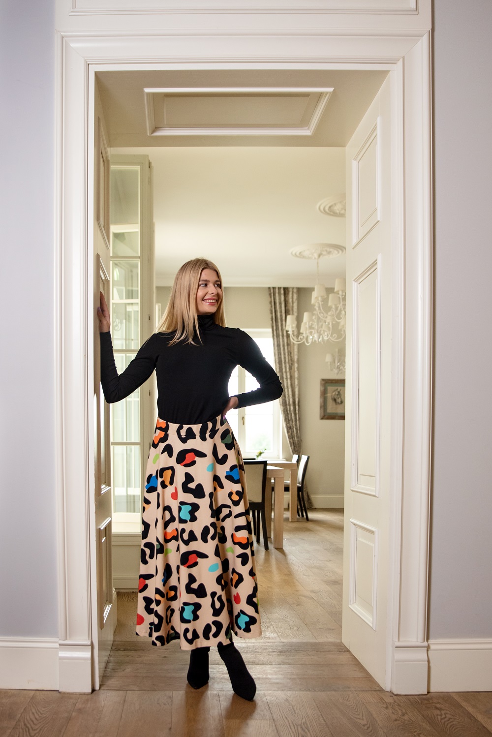 Spódnica Flora gepard - obrazek 3