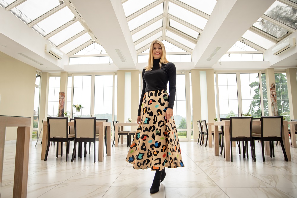 Spódnica Flora gepard - obrazek 6