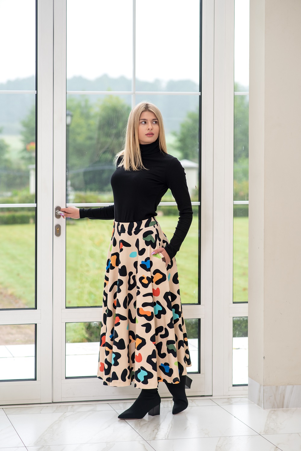 Spódnica Flora gepard - obrazek 8