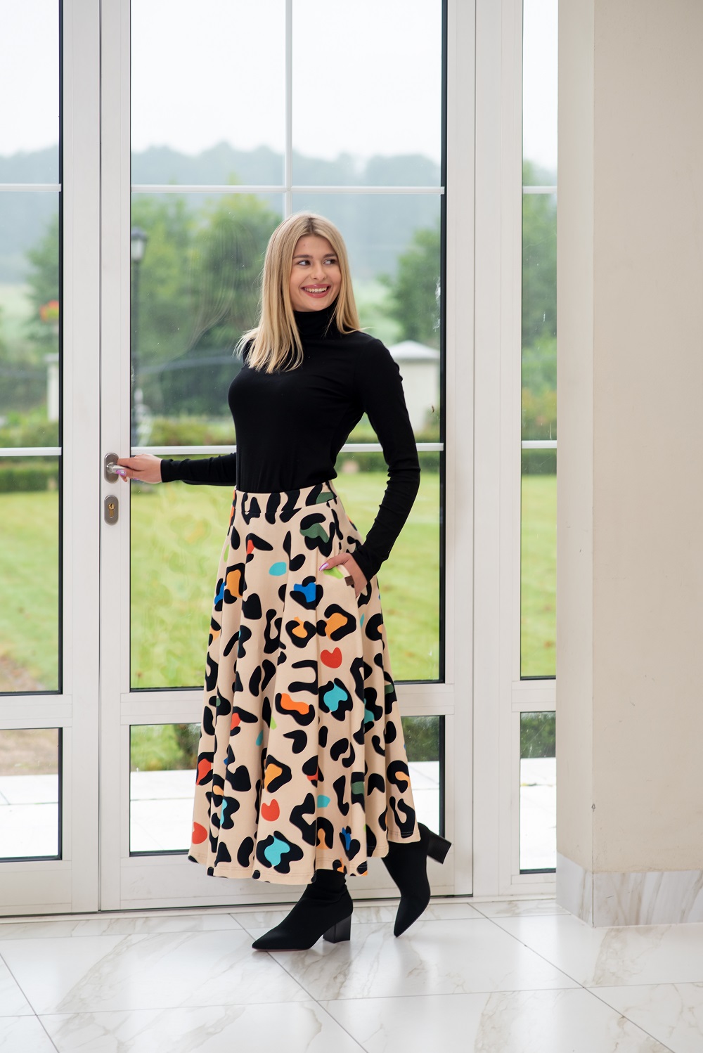 Spódnica Flora gepard - obrazek 9