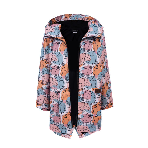 Kurtka przejściowa, twarze