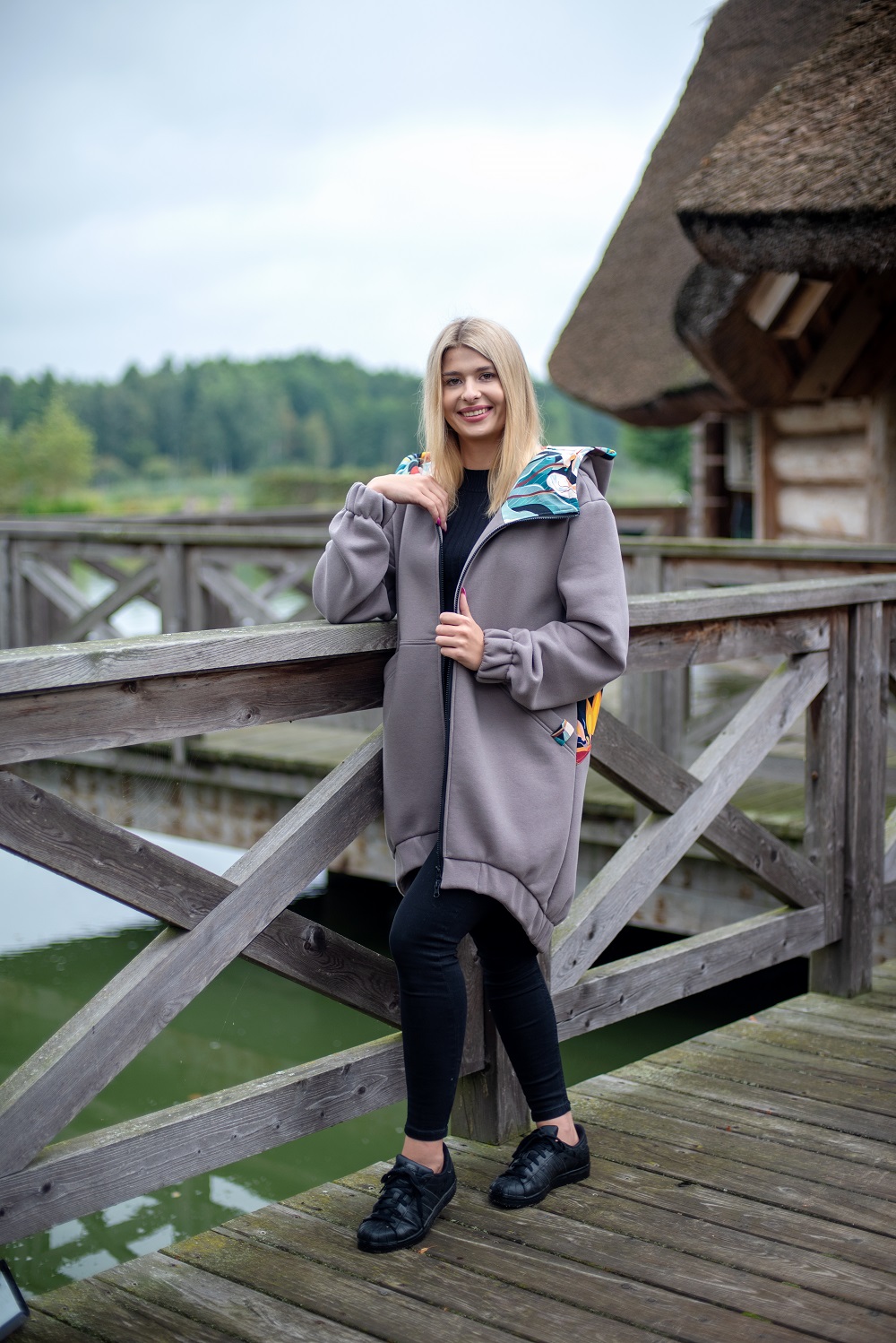 Bluza elastic Gray - obrazek 3