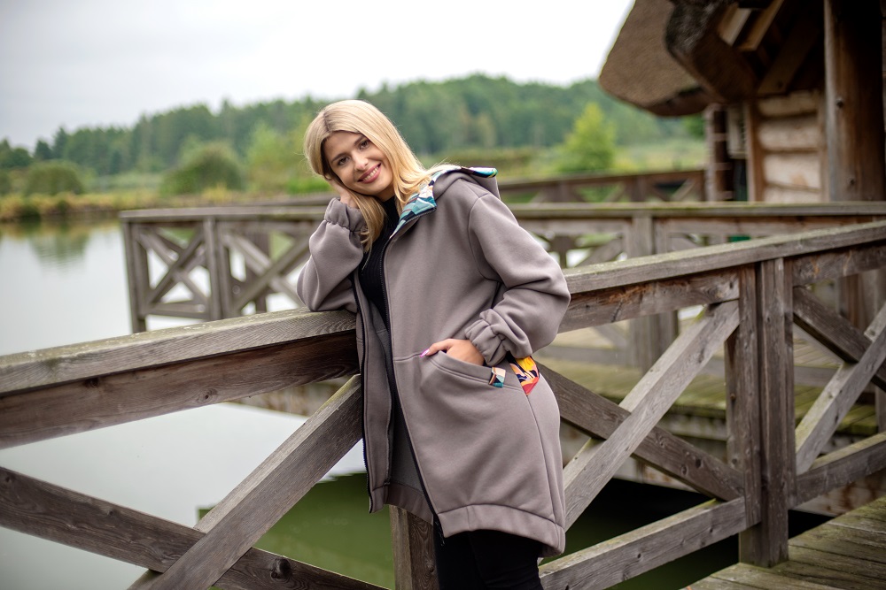 Bluza elastic Gray - obrazek 5