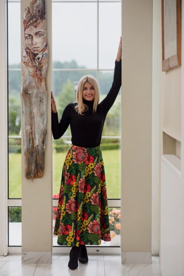 Spódnica Flora dalia