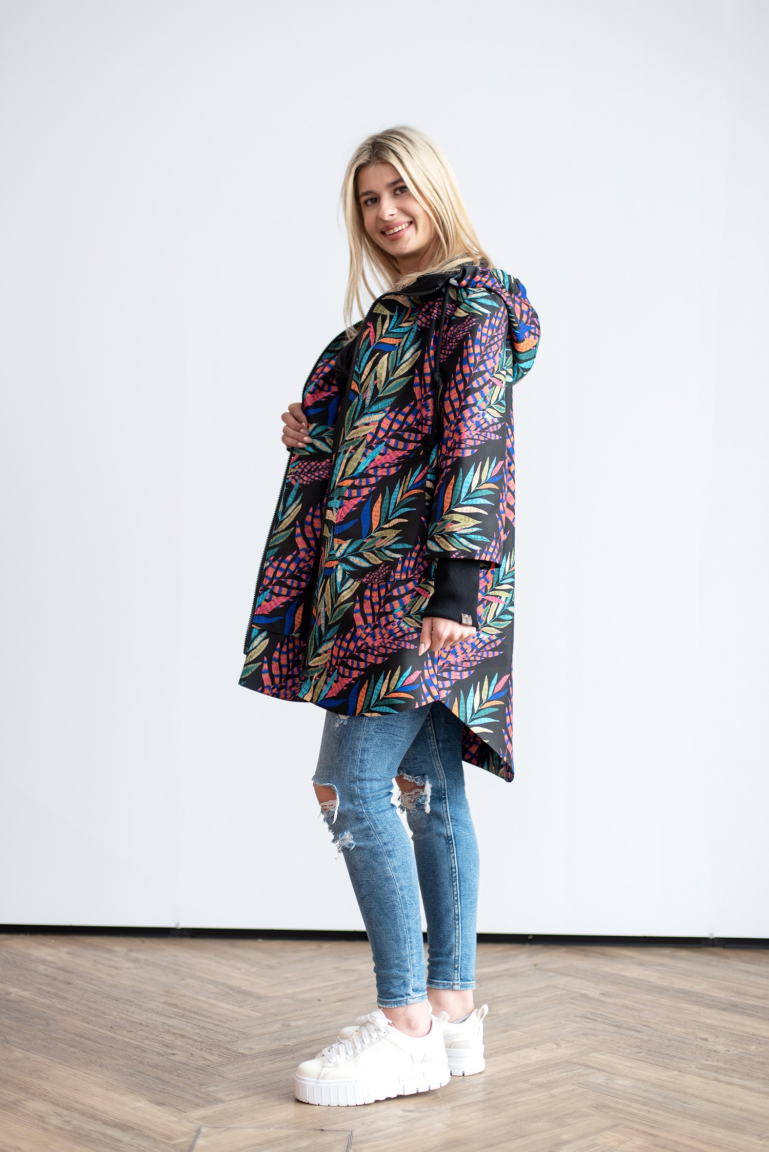 Kurtka Spring liście-pióra - obrazek 7