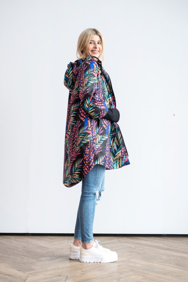 Kurtka Spring liście-pióra