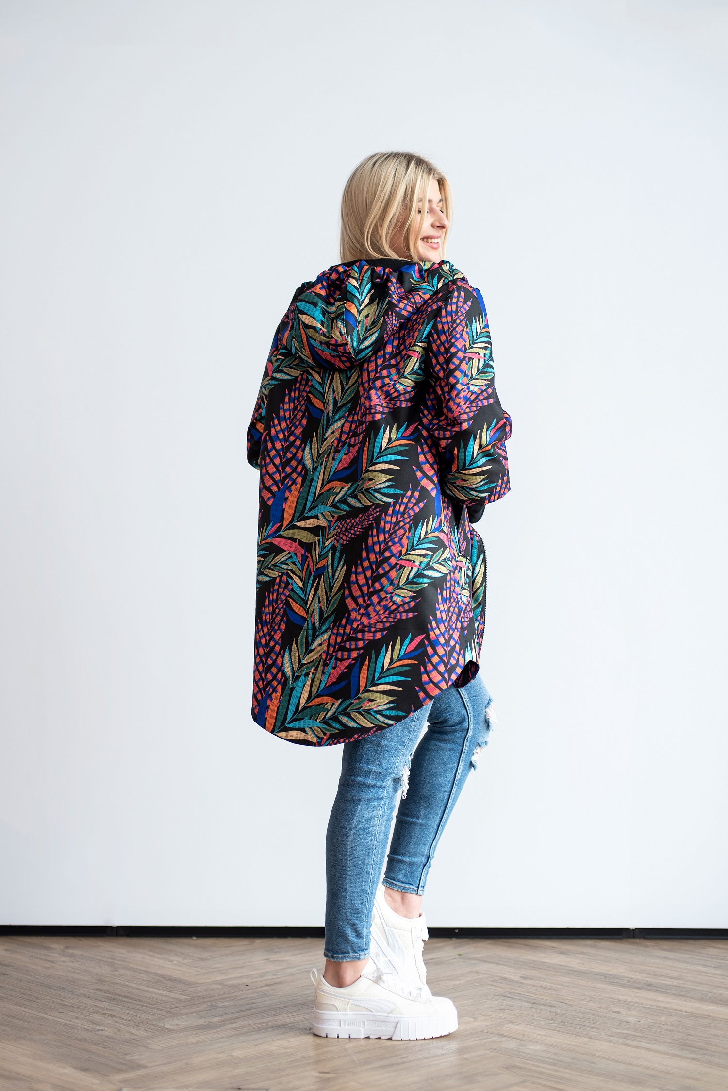 Kurtka Spring liście-pióra - obrazek 9