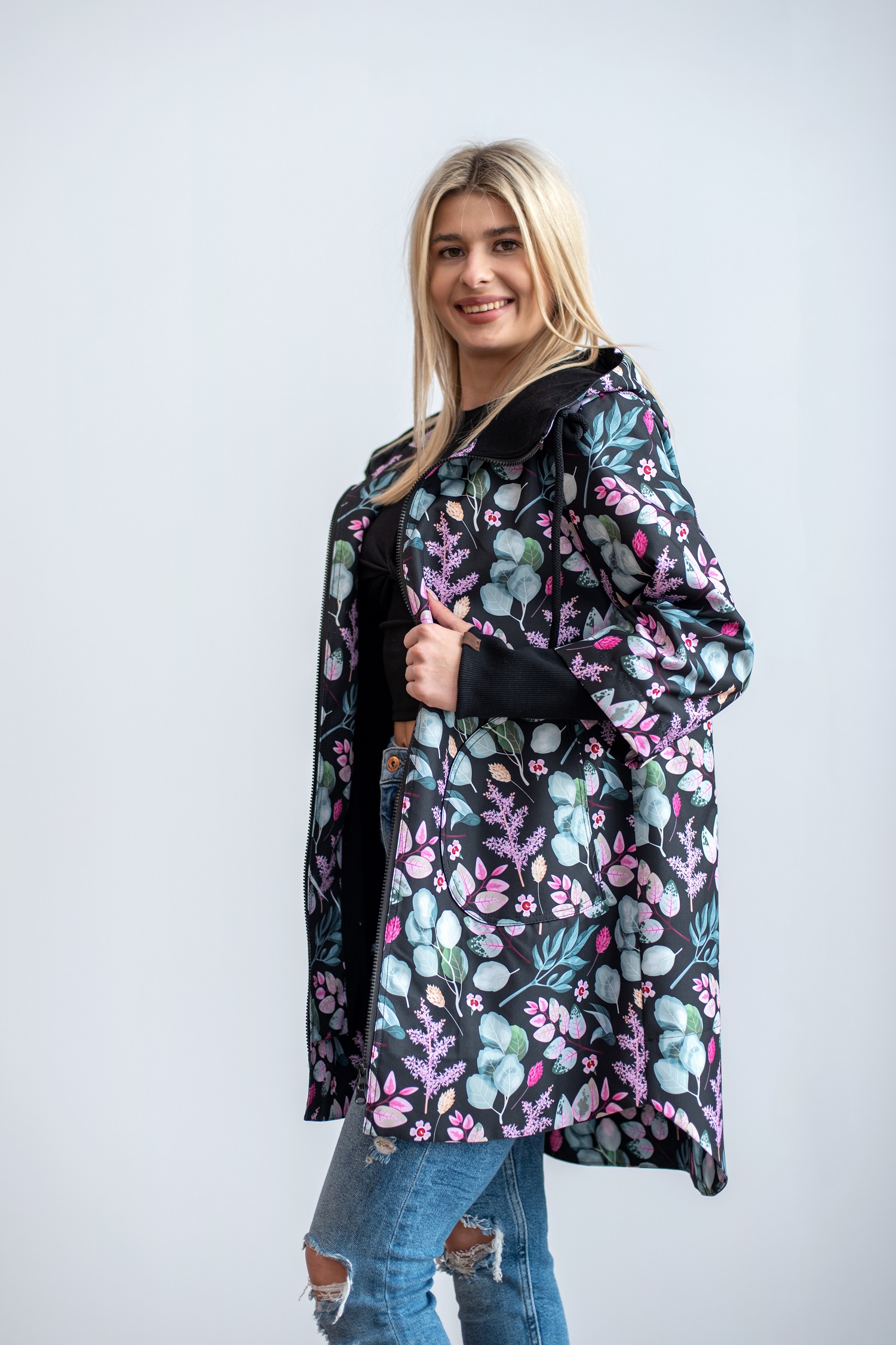 Kurtka Spring herbal ciemne - obrazek 2