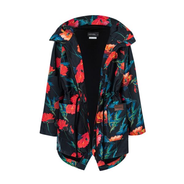 Kurtka ciepla z tunelem maki