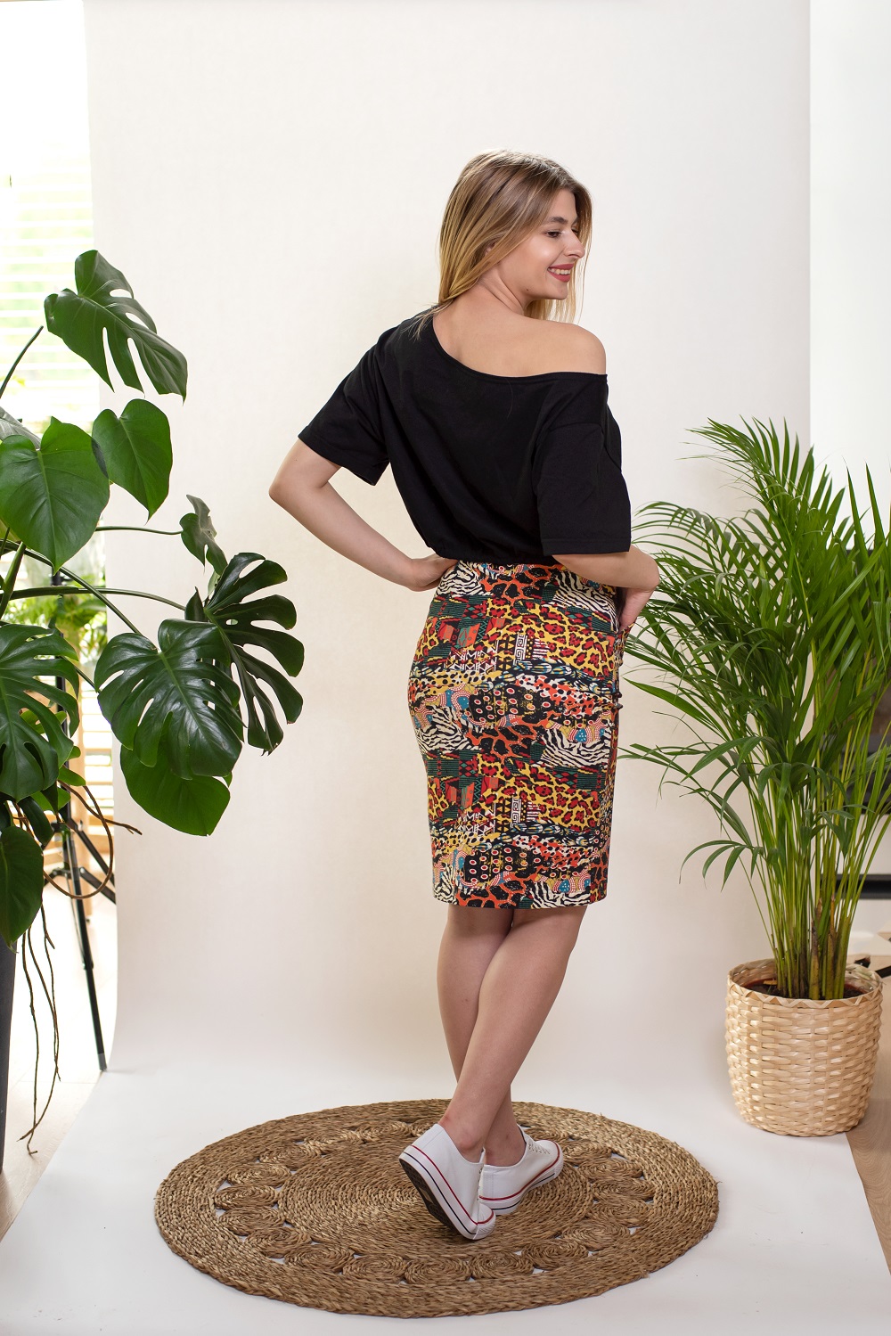 Spódnica klasyczna ołówkowa Kenia