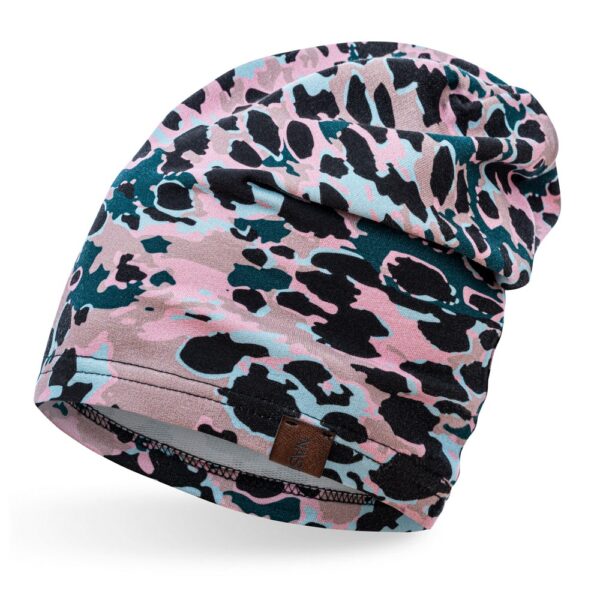 Czapka bawełniana różowa pantera