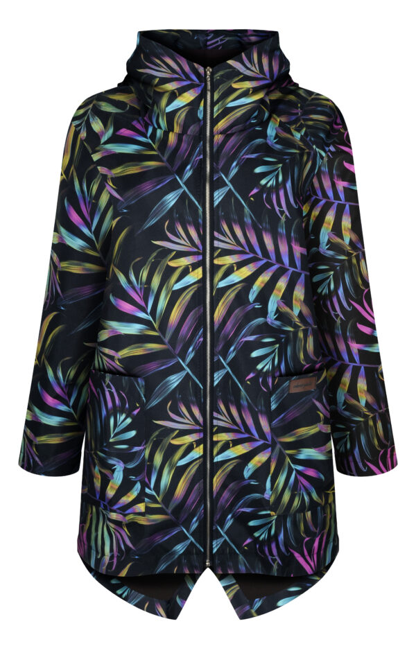 Kurtka przejściowa, palmy