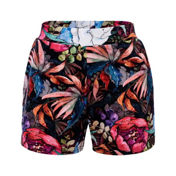 Szorty dresowe spodenki piwonie