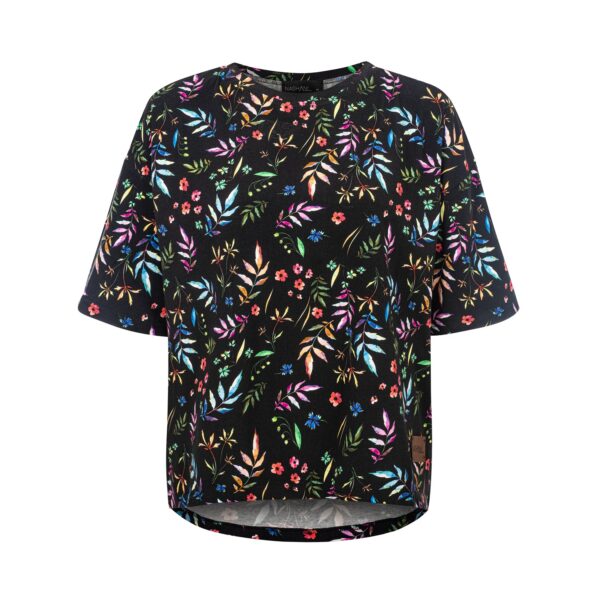 Bluzka T 'shirt ciemna łączka