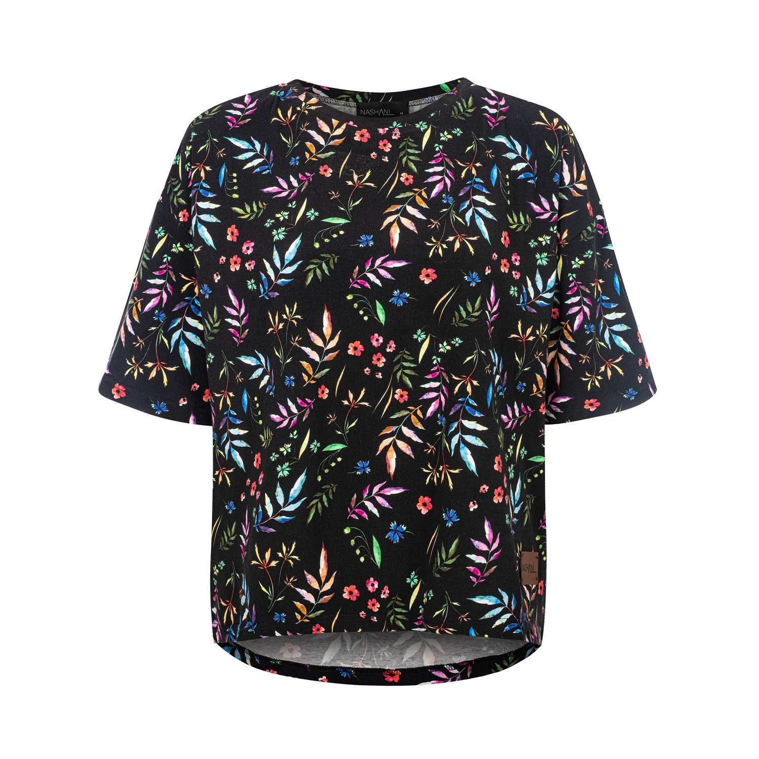 Bluzka T 'shirt ciemna łączka