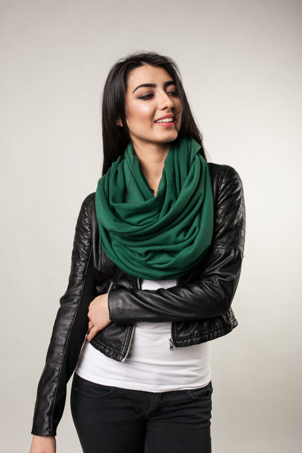 Komin dres butelkowa zieleń