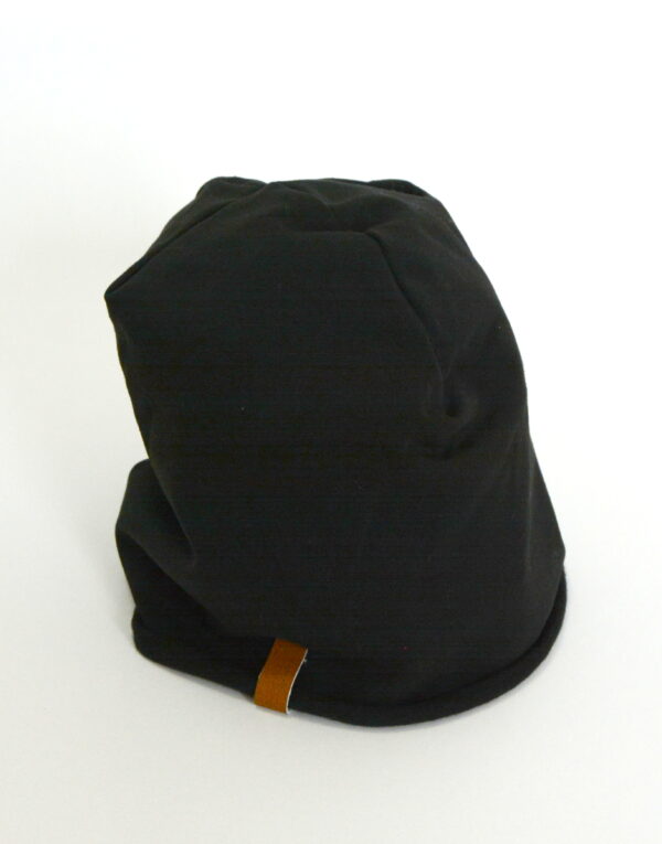 Czapka krasnal, unisex, czarna