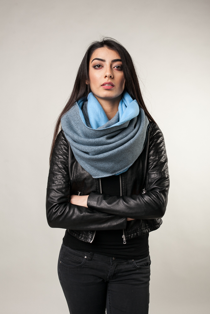 Komn gruby jasny jeans