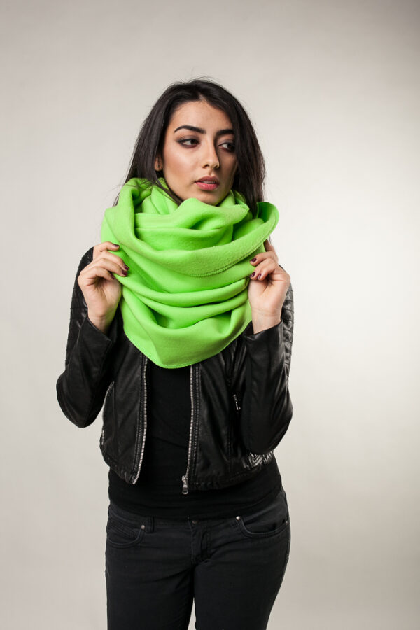 Komin gruby limonkowy